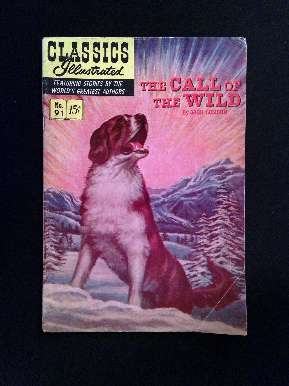 Classics Illustrated #91  JACK LAKE Comics 2012 FN