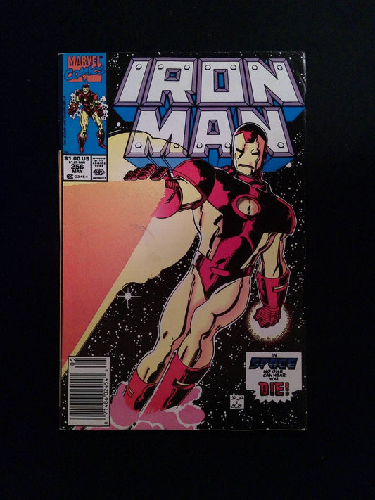 Iron Man #256  MARVEL Comics 1990 FN/VF NEWSSTAND