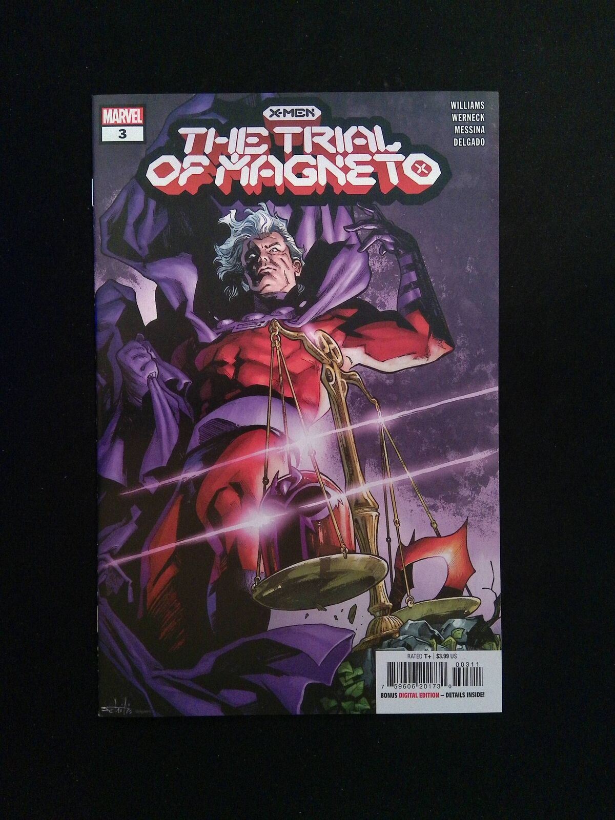 X-Men The Trial Of Magneto #3  Marvel Comics 2021 NM