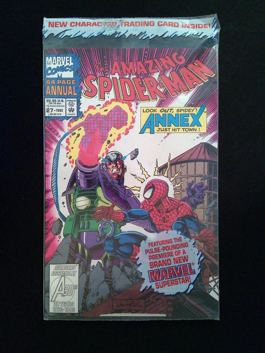 Amazing Spider-Man Annual #27P  Marvel Comics 1993 NM  Polybagged With Card