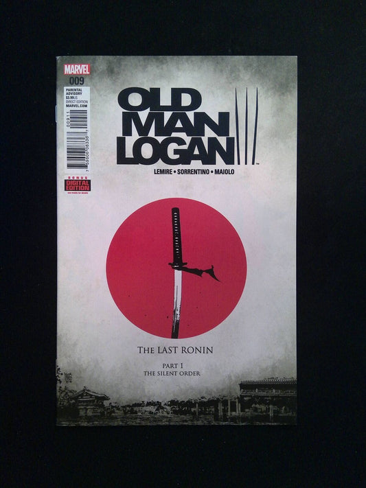 Old Man Logan #9  Marvel Comics 2016 NM