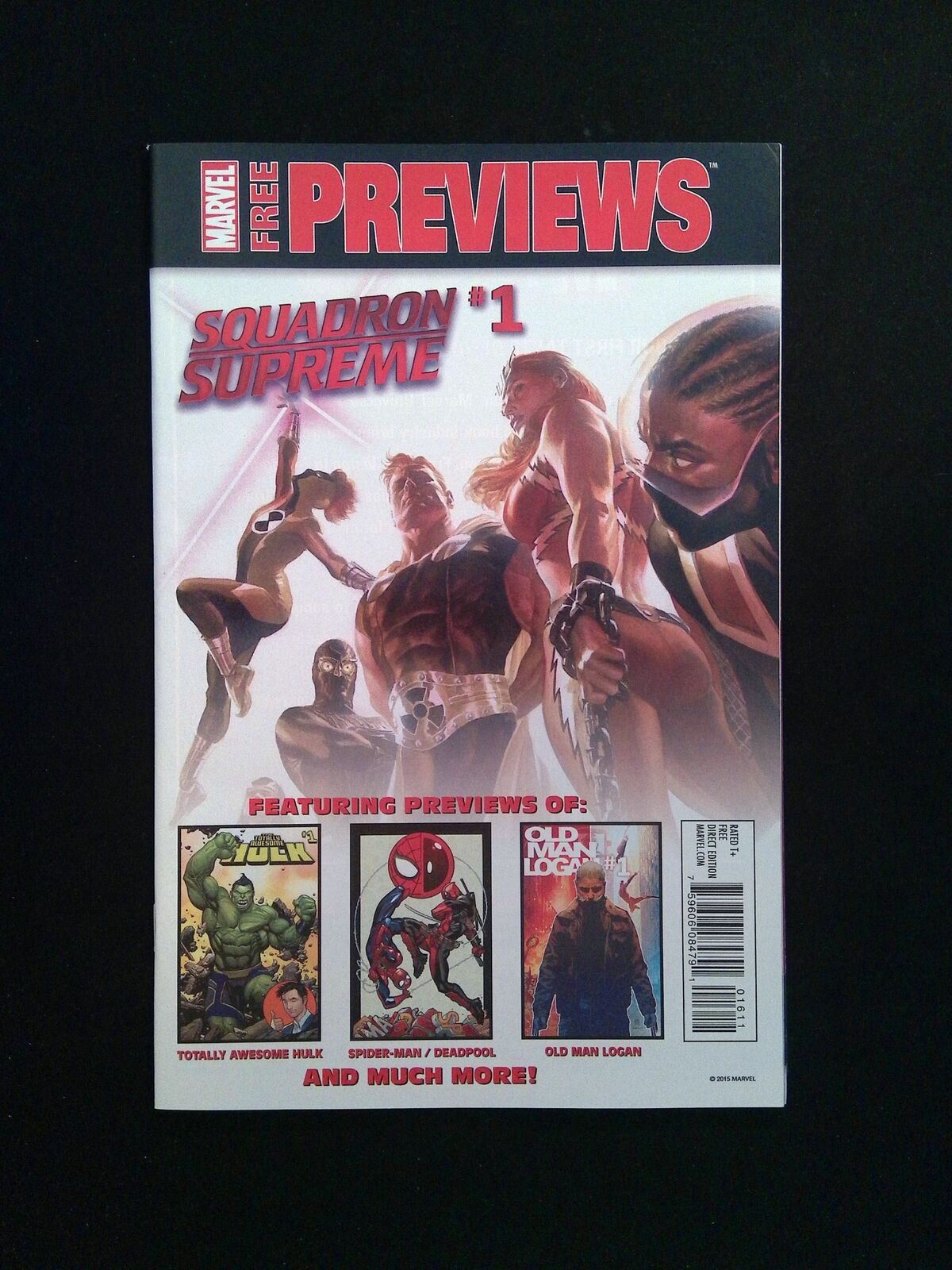 Marvel Free Previews Squadron Supreme #1  DC Comics 2016 NM