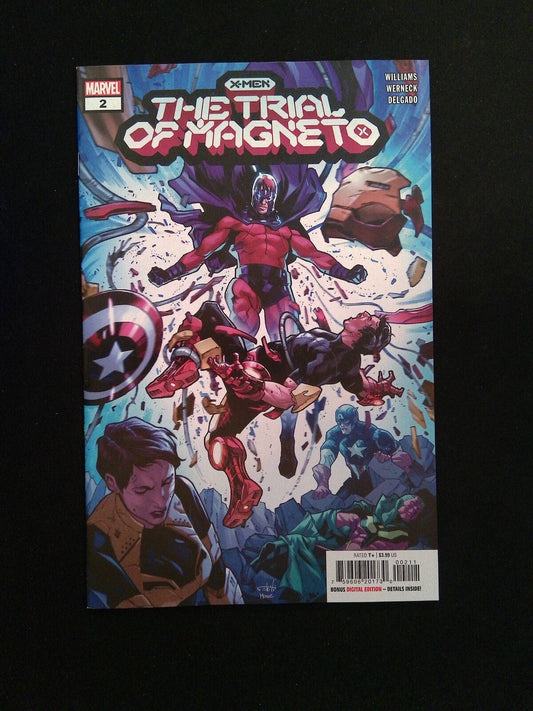 X-Men The Trial Of Magneto #2  Marvel Comics 2021 NM-