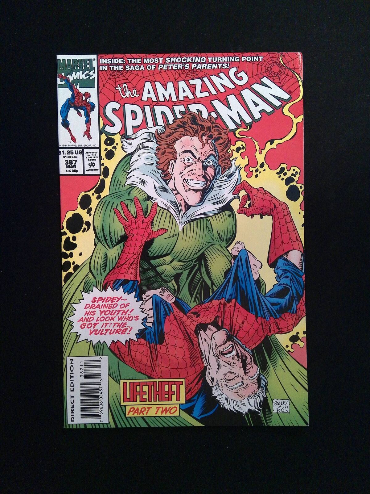 Amazing Spider-Man #387  Marvel Comics 1994 NM-