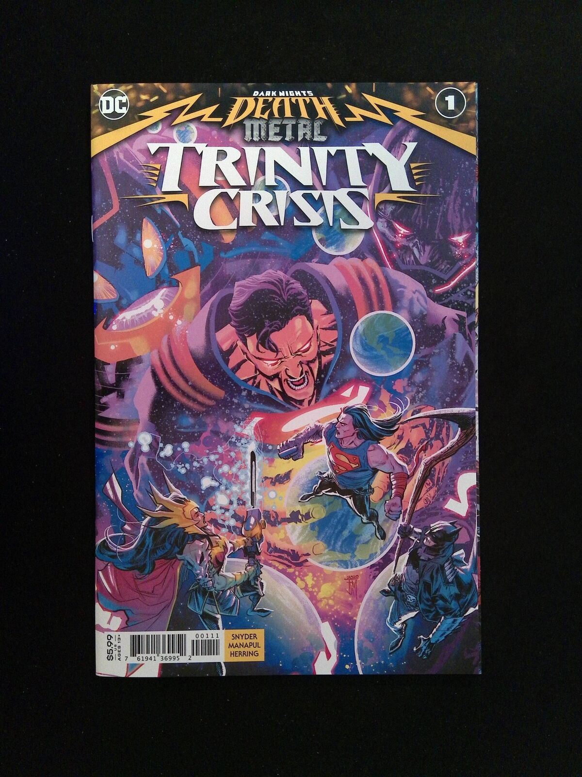 Death Nights Death Metal Trinity Crisis #1  DC Comics 2020 NM+