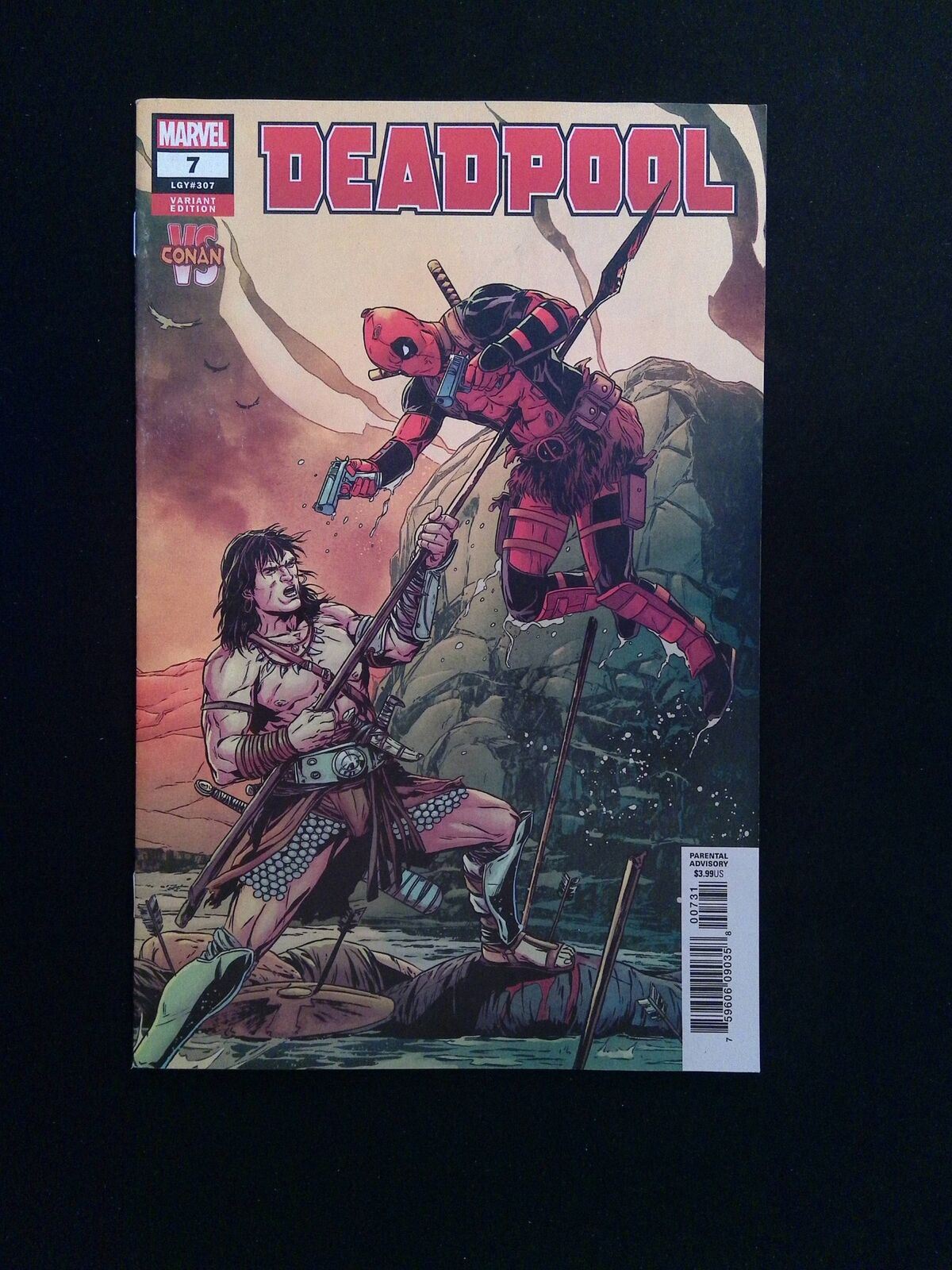 Deadpool #7C (5th Series) Marvel Comics 2019 VF/NM  Laming Variant