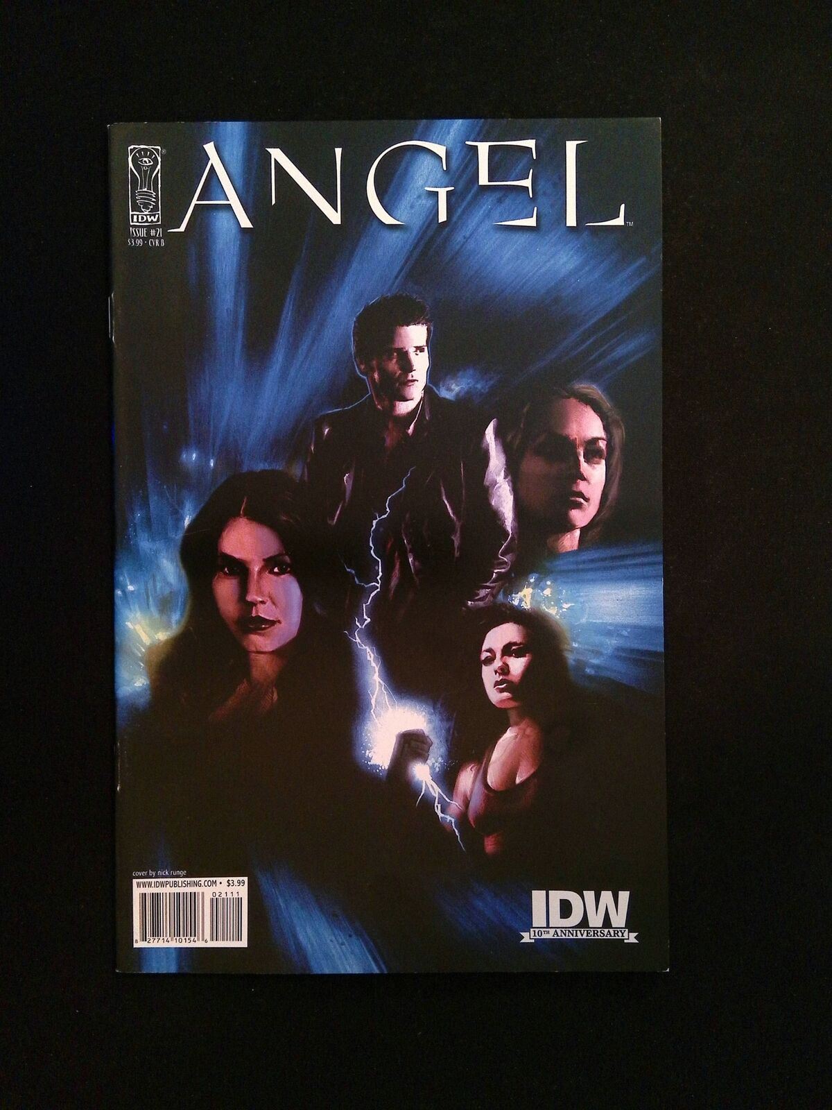 Angel #21B  IDW Comics 2009 VF/NM  Runge Variant