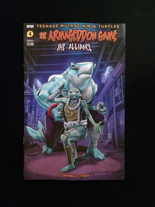 Teenage Mutant Ninja Turtles the Armageddon Game the Alliance #4 IDW 2023 NM-