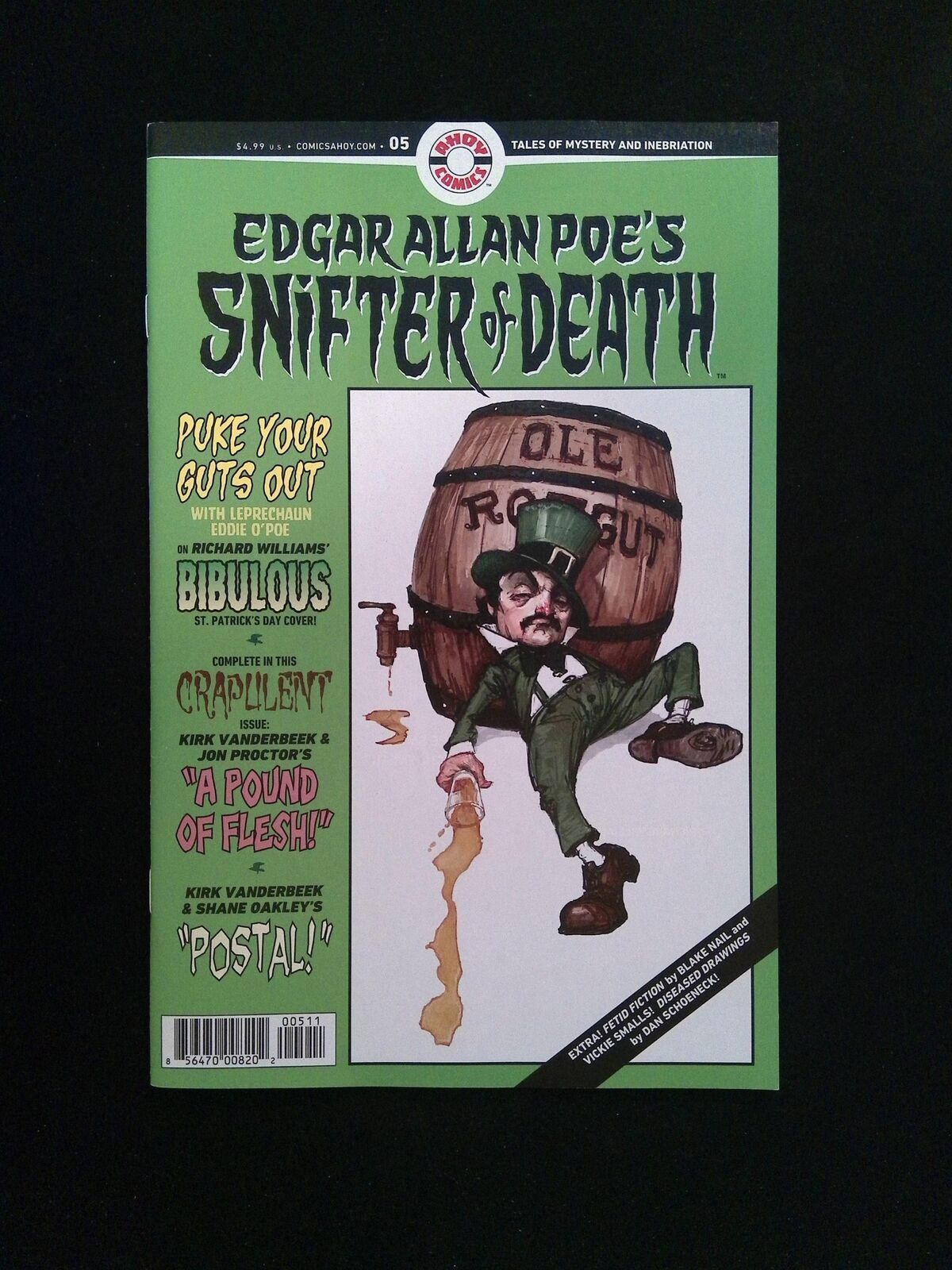 Edgar Allan Poe�s Snifter of Death #5  AHOY Comics 2022 NM-