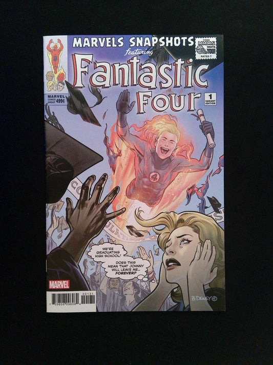 Marvels Snapshots Fantastic Four #1B  MARVEL Comics 2020 NM+  DEWEY VARIANT