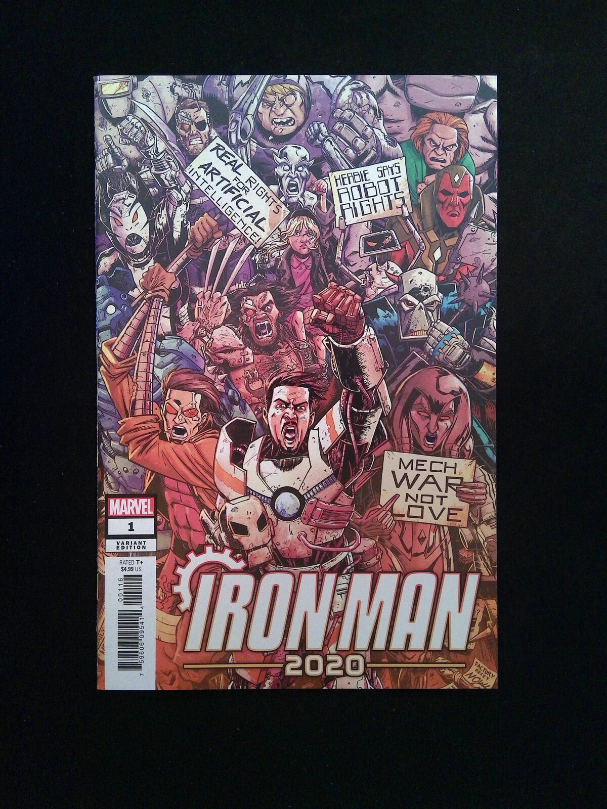 Iron Man 2020 #1G  MARVEL Comics 2020 VF/NM  ROCHE VARIANT