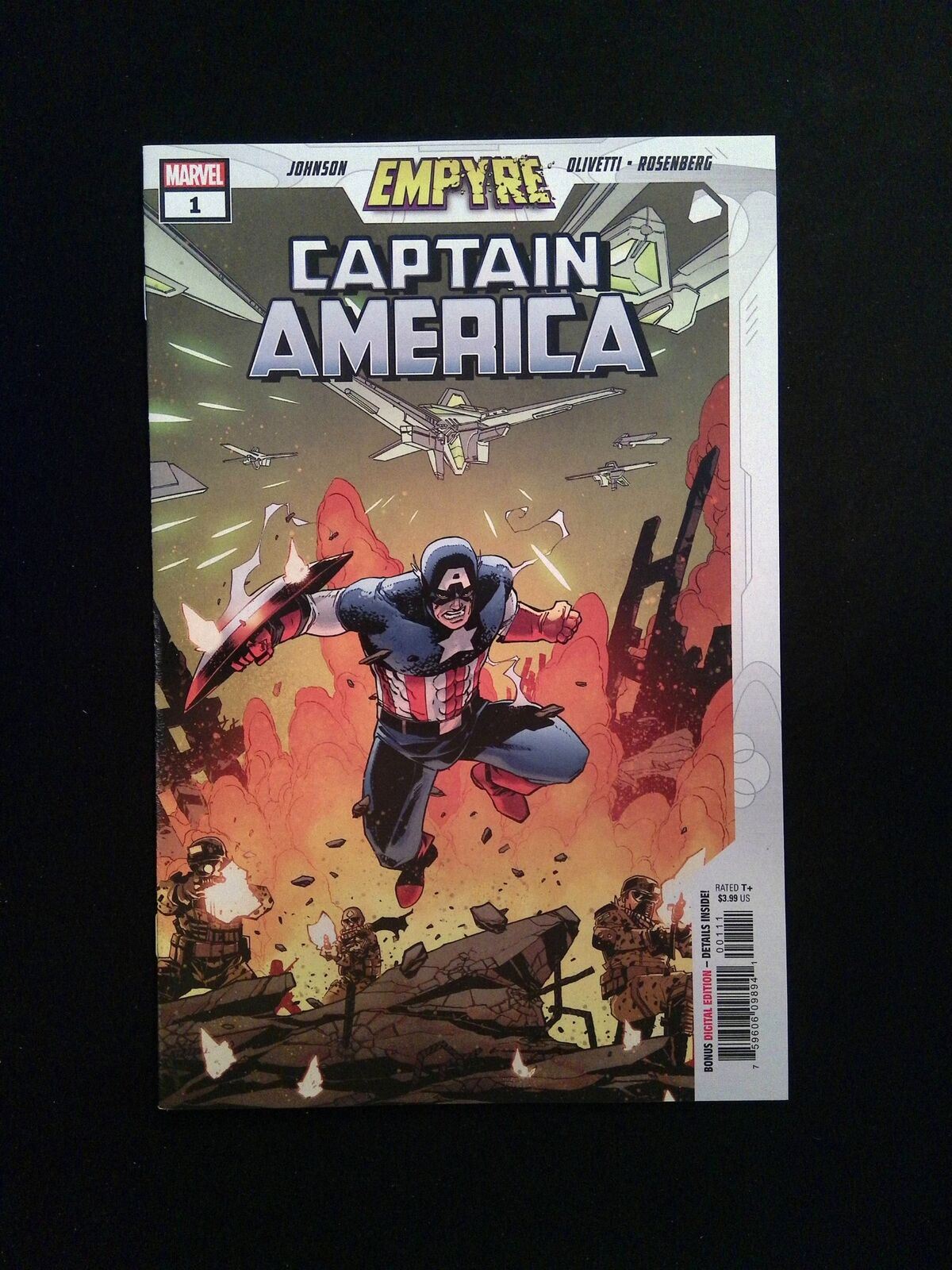 Empyre Captain America #1  Marvel Comics 2020 VF/NM