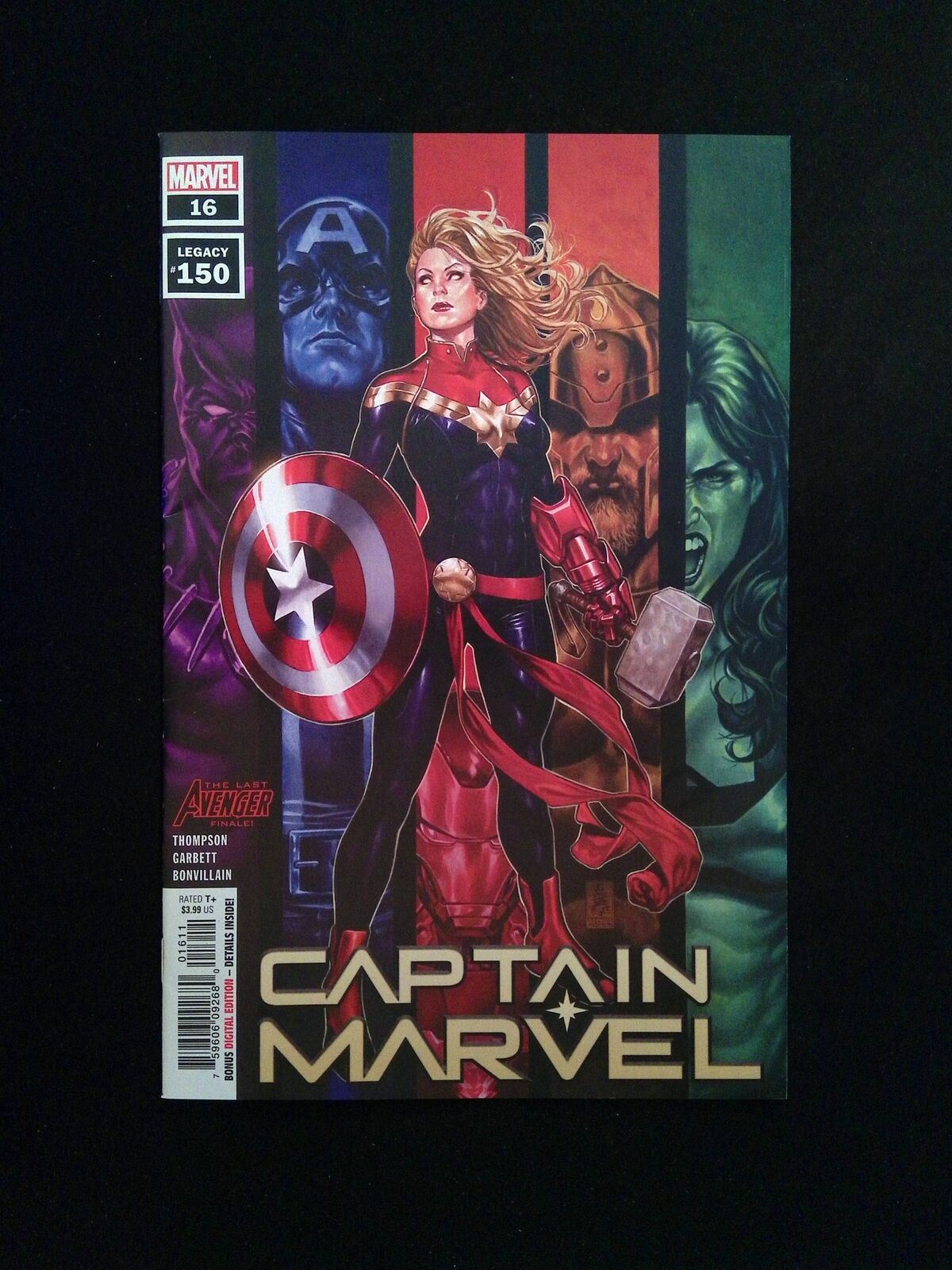 Captain Marvel #16 (11TH SERIES) MARVEL Comics 2020 VF/NM