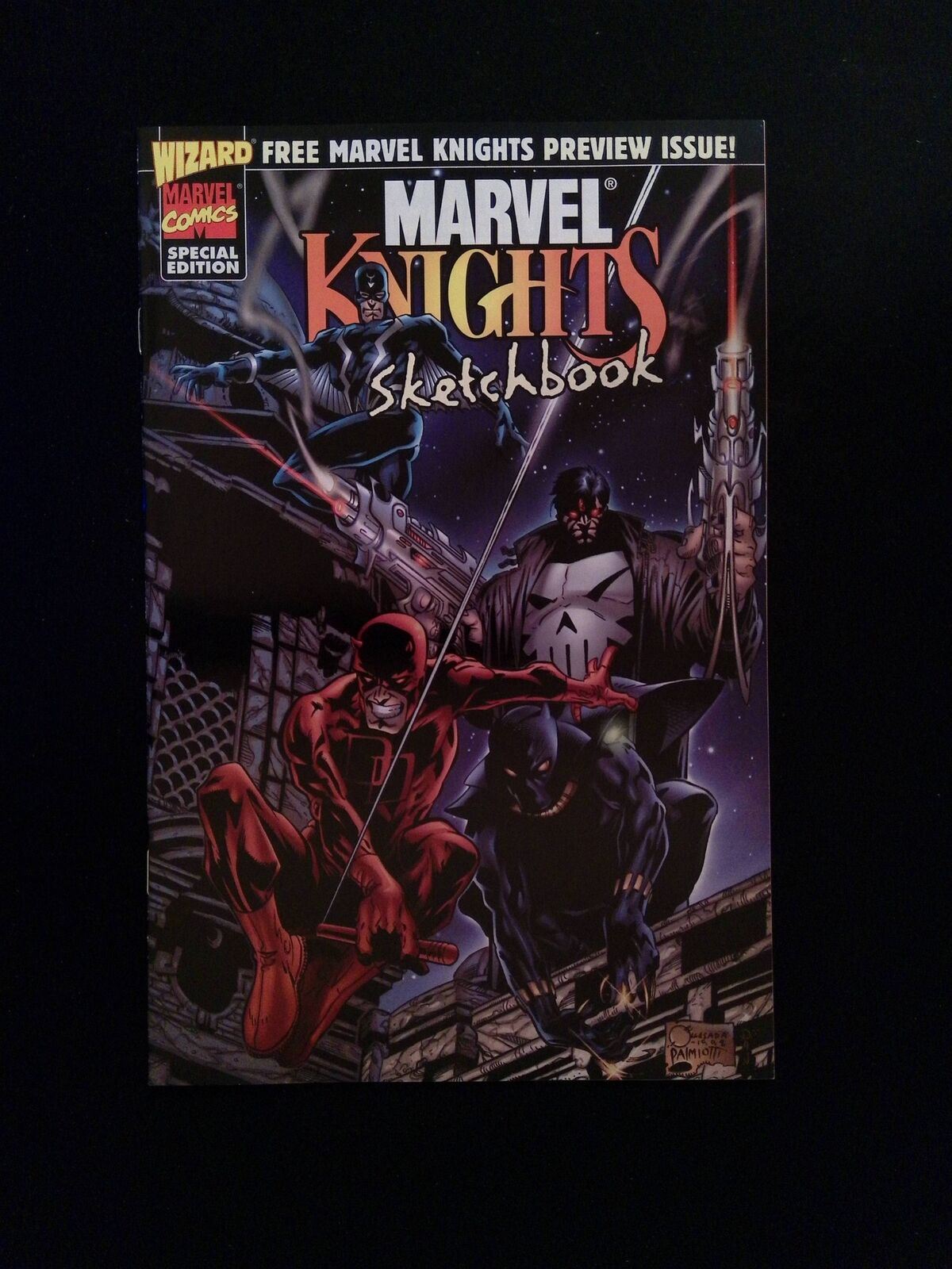 Marvel Knights Sketchbook #1  MARVEL Comics 1998 VF/NM