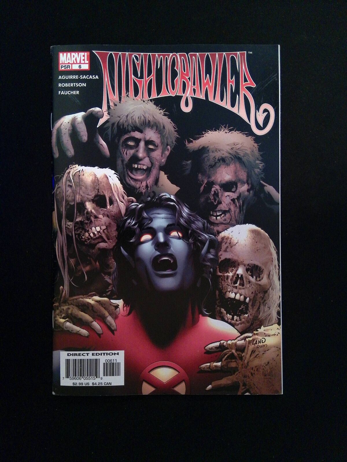 Nightcrawler #6 (3rd Series) Marvel Comics 2004 VF+