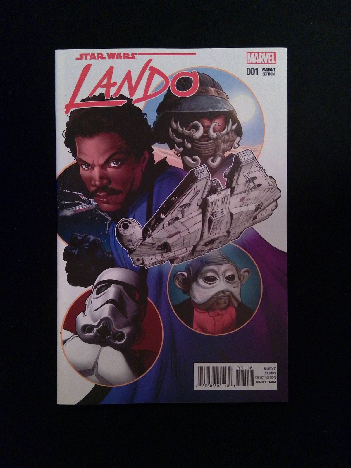 Star Wars Lando #1H  MARVEL Comics 2015 VF/NM  LAND VARIANT