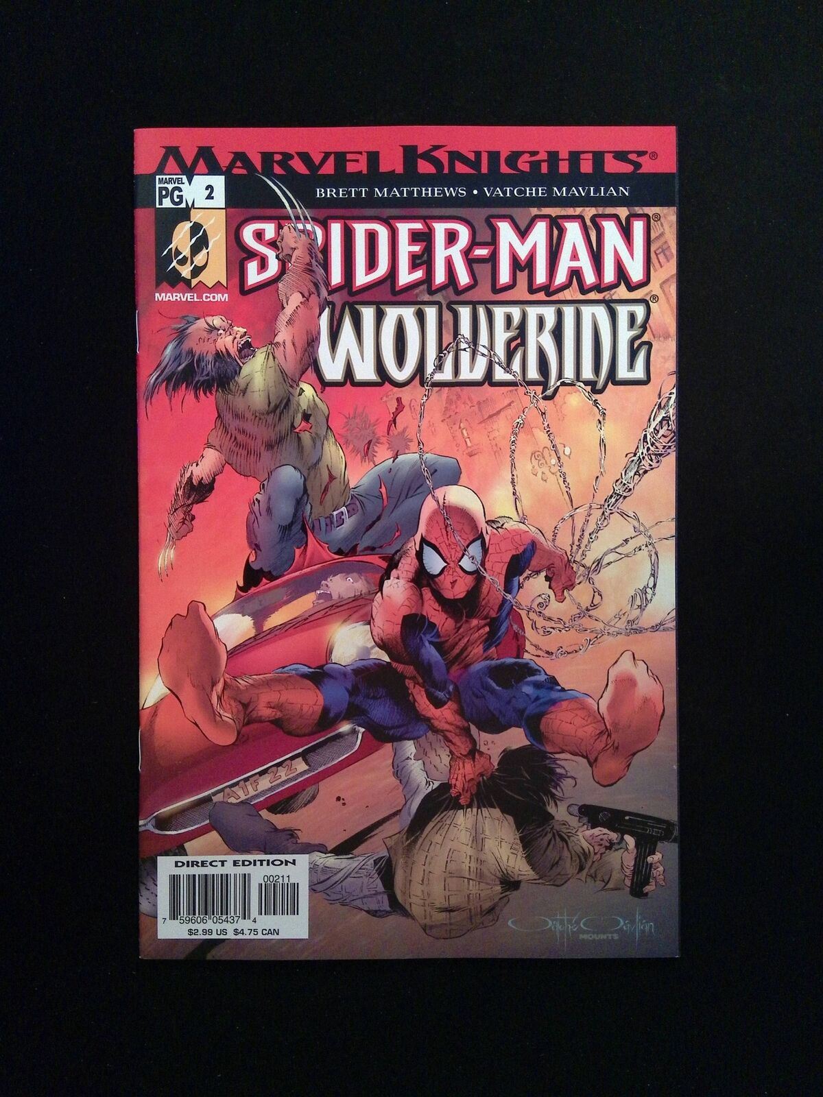 Spider-Man Wolverine #2  Marvel Comics 2003 VF+