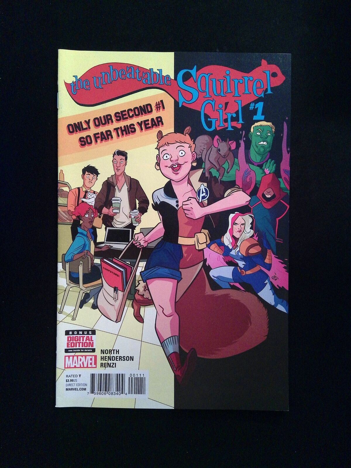 Unbeatable Squirrel Girl #1 (2ND SERIES) MARVEL Comics 2015 NM-