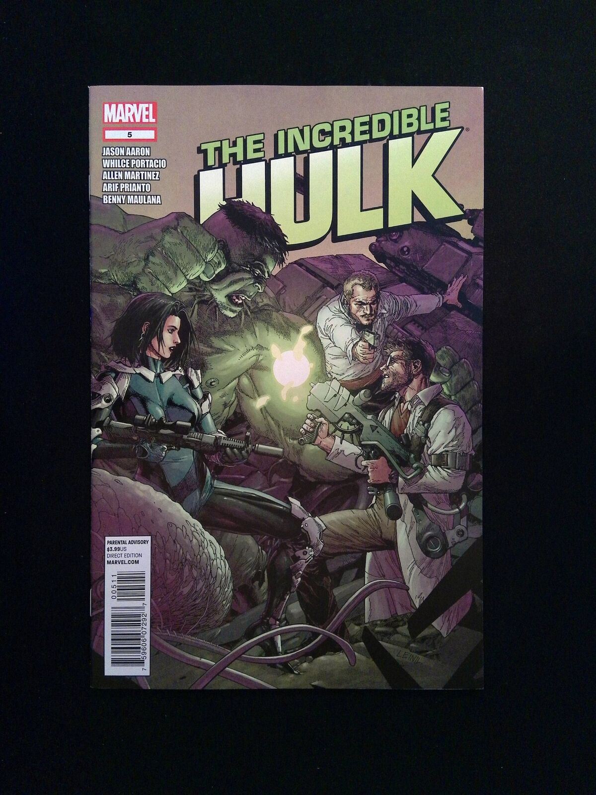 Incredible Hulk #5 (4TH SERIES) MARVEL Comics 2012 NM-