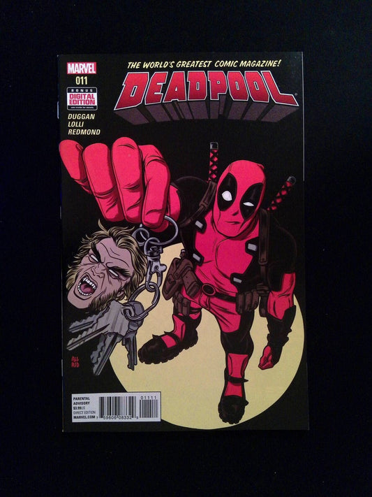 Deadpool #11 (4TH SERIES) MARVEL Comics 2016 NM-