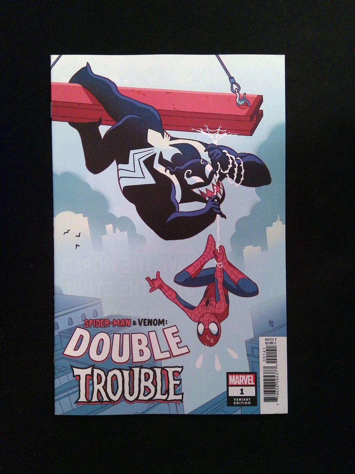 Spider-Man And Venom Double Trouble #1E  Marvel 2020 VF+  Ganucheau Variant