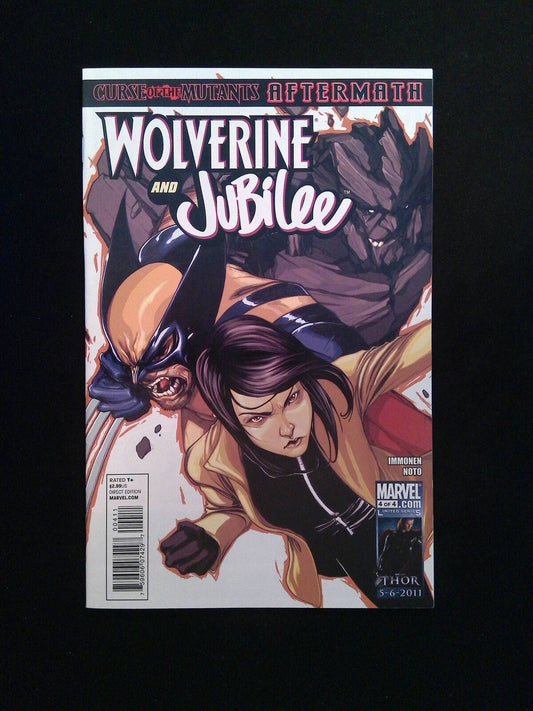 Wolverine And Jubilee #4  Marvel Comics 2011 VF+