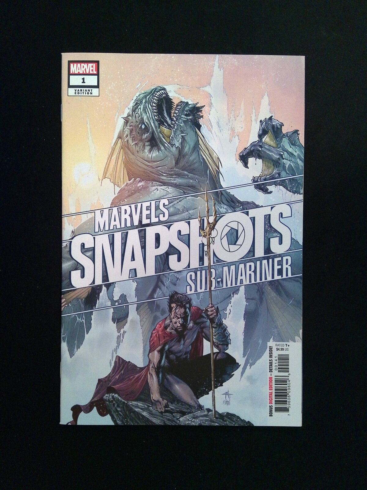 Marvels Snapshots Sub-Mariner #1C  MARVEL Comics 2020 NM  DELL' OTTO VARIANT