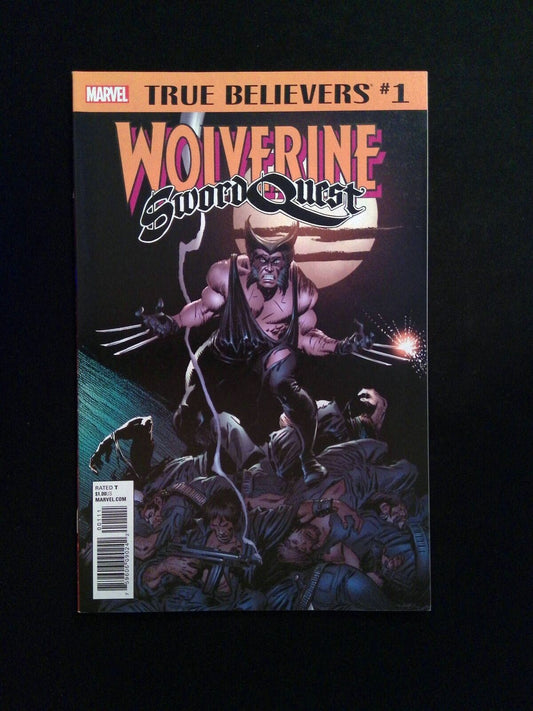 True Believers Wolverine Sword Quest #1  MARVEL Comics 2018 NM