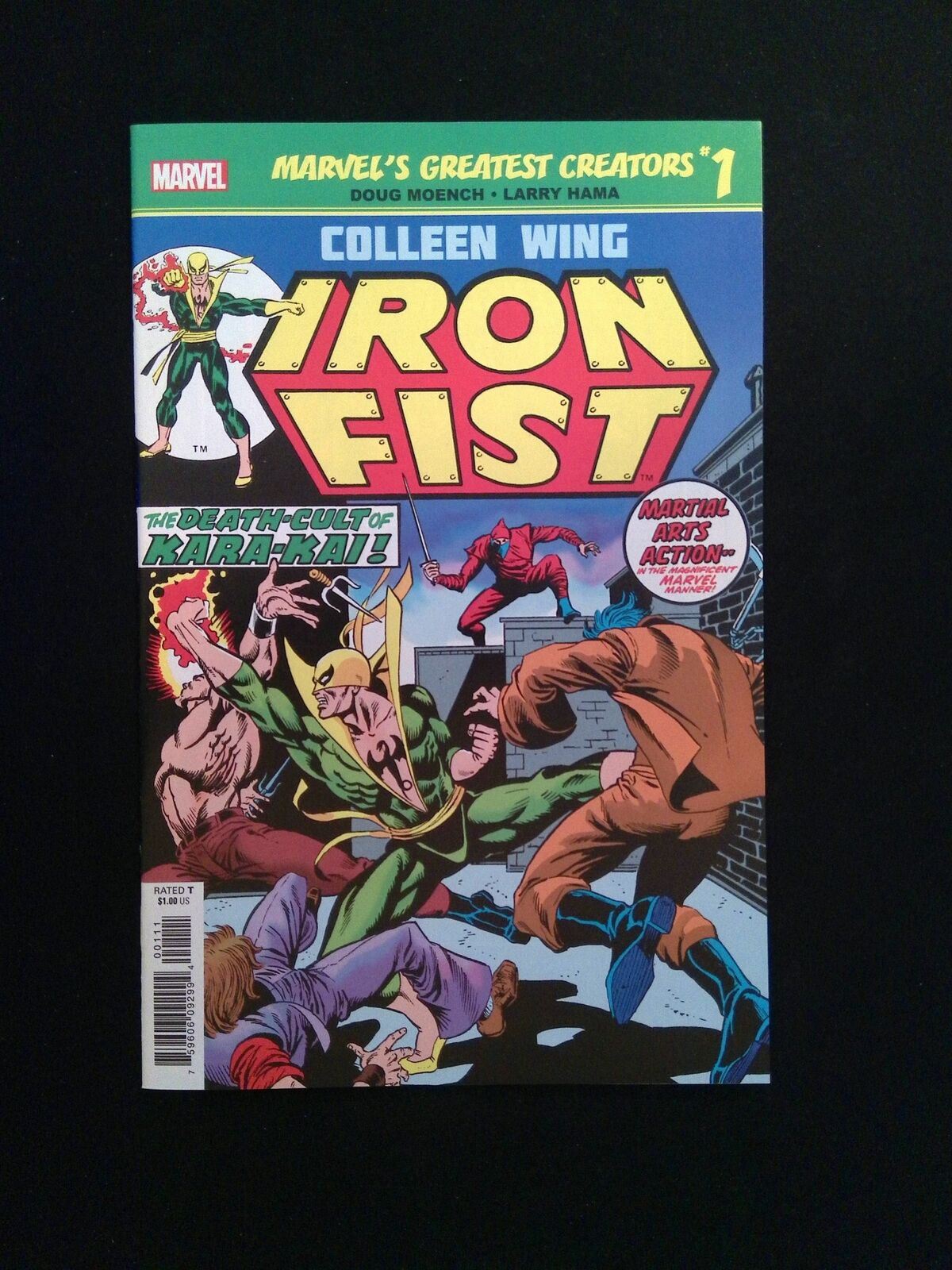 Marvel�s Greatest Creators  Iron Fist Colleen Wing #1  MARVEL Comics 2019 NM