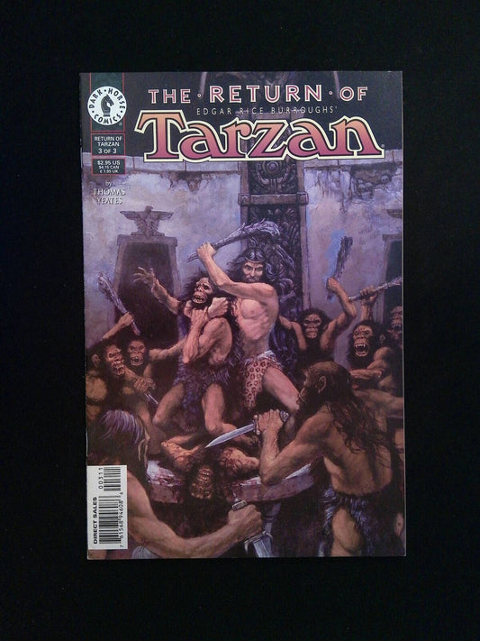 Tarzan The Return Of Tarzan #3  Dark Horse Comics 1997 VF+