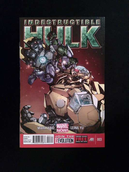 Indestructible Hulk #3  MARVEL Comics 2013 VF/NM