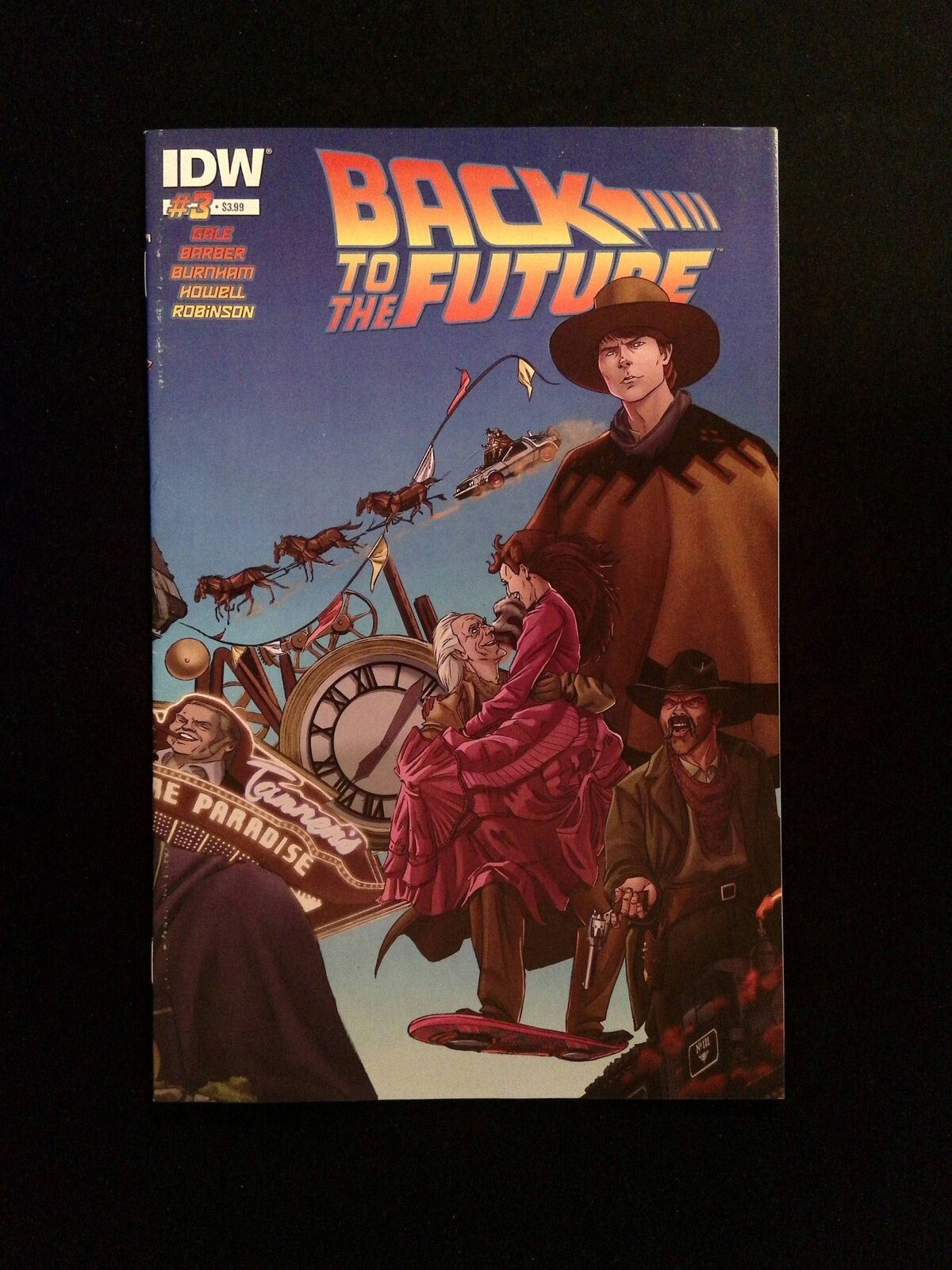 Back To The Future #3  IDW Comics 2015 VF+