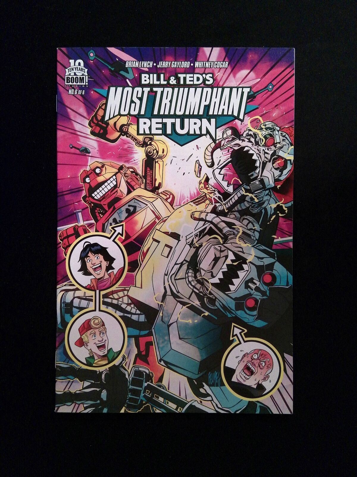 Bill And Ted's Most Triumphant Return #6  Boom Comics 2015 VF+