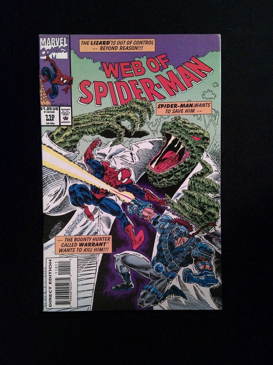 Web of  Spider-Man #110  MARVEL Comics 1994 VF+