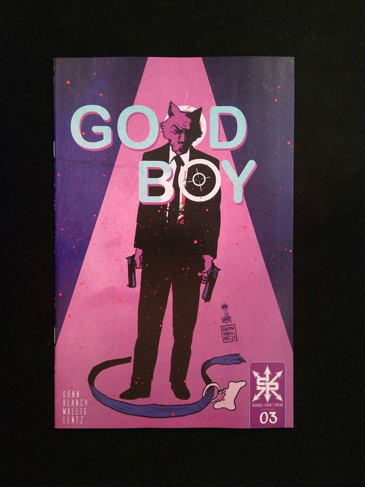 Good Boy #3B  SOURCE POINT  PRESS Comics 2022 VF+   FRANCAVILLA VARIANT