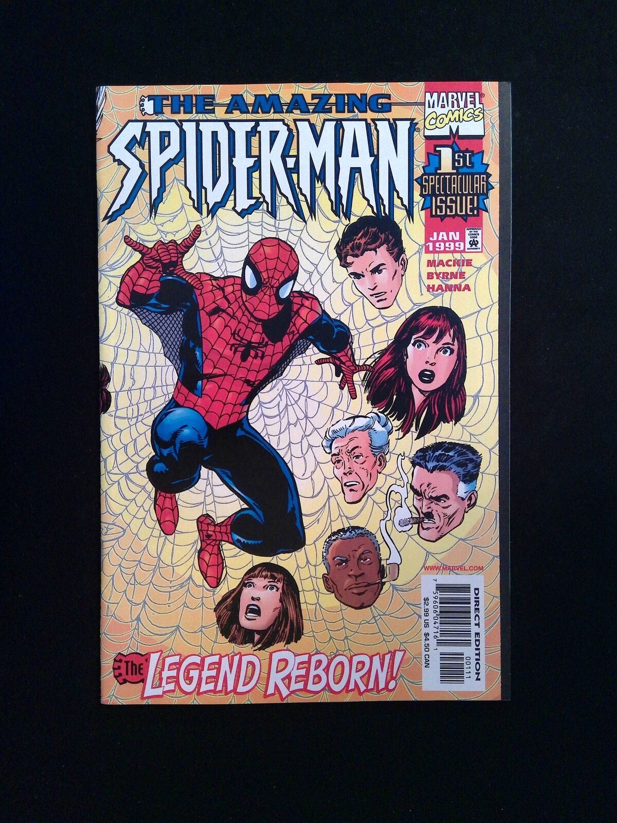 Amazing Spider-Man #1 (2ND SERIES) MARVEL Comics 1999 NM-