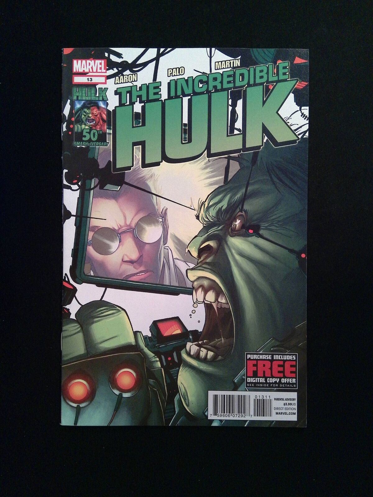 Incredible Hulk #13 (4TH SERIES) MARVEL Comics 2012 VF/NM