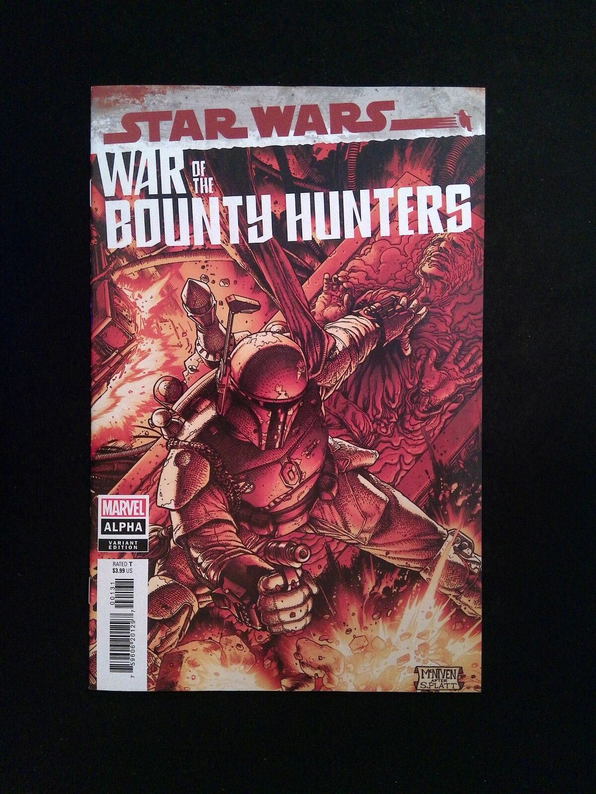 Star Wars War of the Bounty Hunters Alpha #1C  MARVEL 2021 NM-  McNIVEN VARIANT