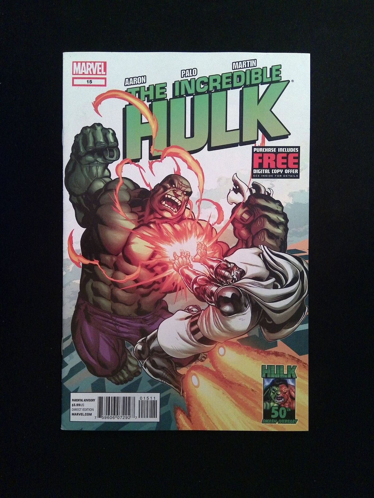 Incredible Hulk #15 (4TH SERIES) MARVEL Comics 2012 VF/NM