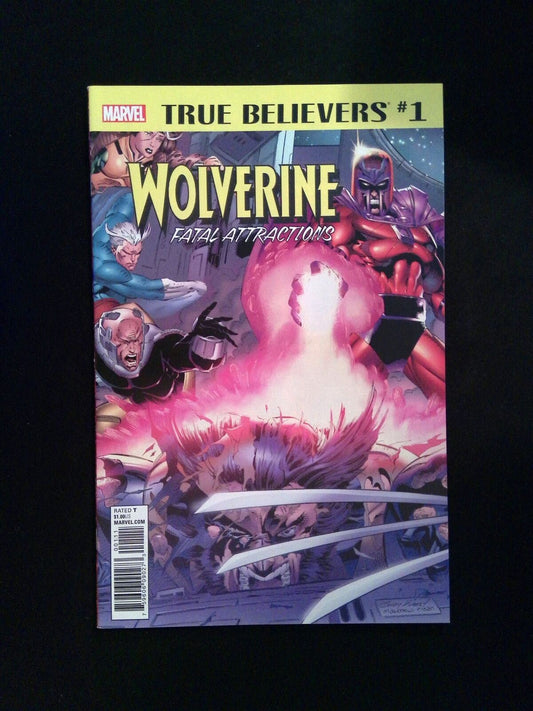 True Believers Wolverine Fatla Attractions #1  MARVEL Comics 2018 NM