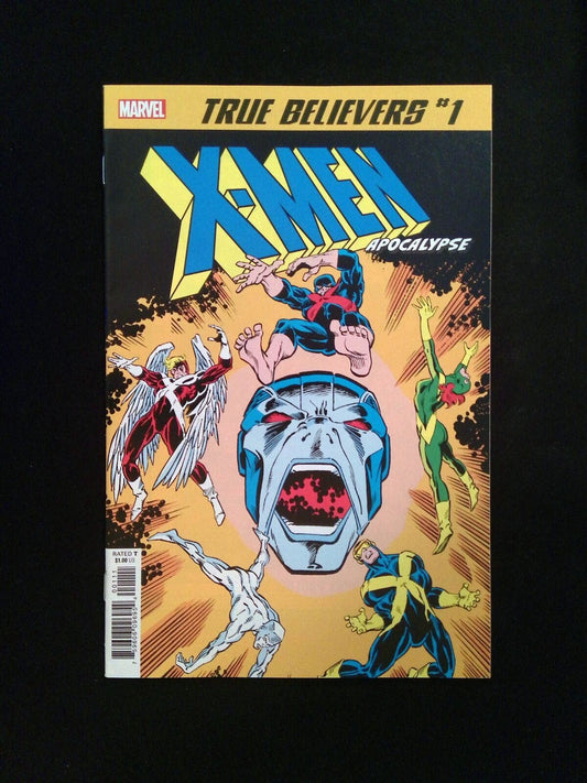 True Believers X-Men Apocalupse #1  MARVEL Comics 2019 NM-