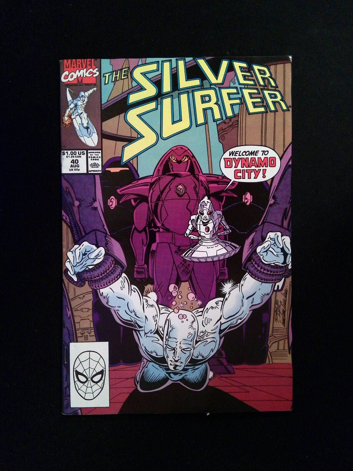 Silver Surfer #40 (2ND SERIES) MARVEL Comics 1990 VF+