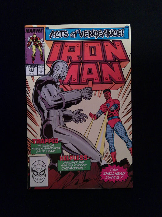 Iron Man #252  MARVEL Comics 1990 VF