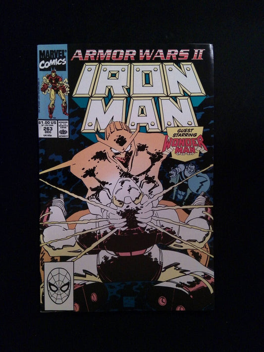 Iron Man #263  MARVEL Comics 1990 FN/VF