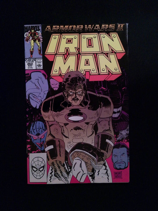 Iron Man #262  MARVEL Comics 1990 FN/VF