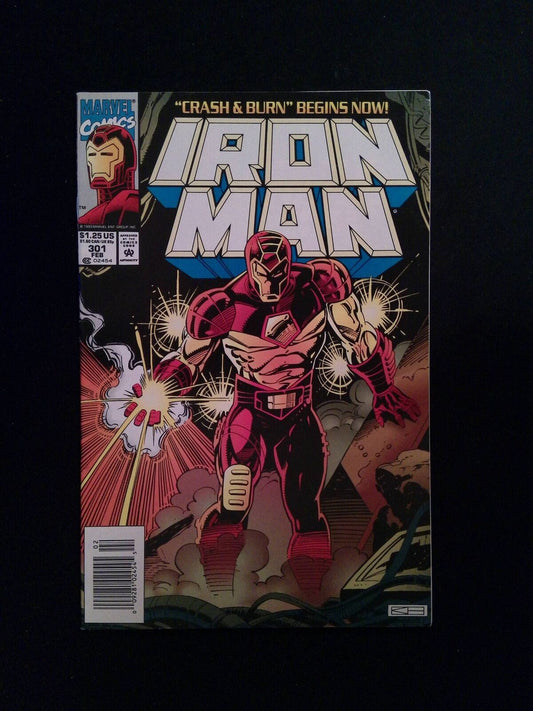 Iron Man #301  MARVEL Comics 1994 VF+ NEWSSTAND