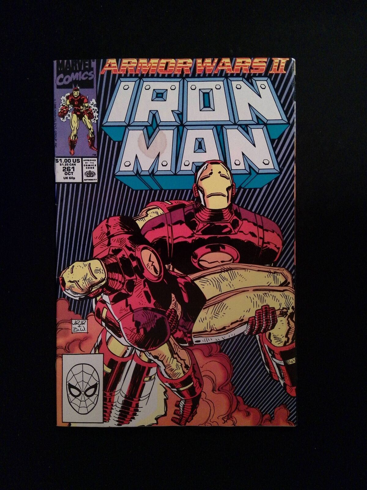 Iron Man #261  MARVEL Comics 1990 FN/VF