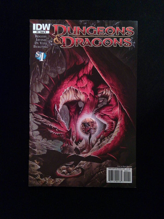 Dungeons Dragons #0B  IDW Comics 2010 VF+