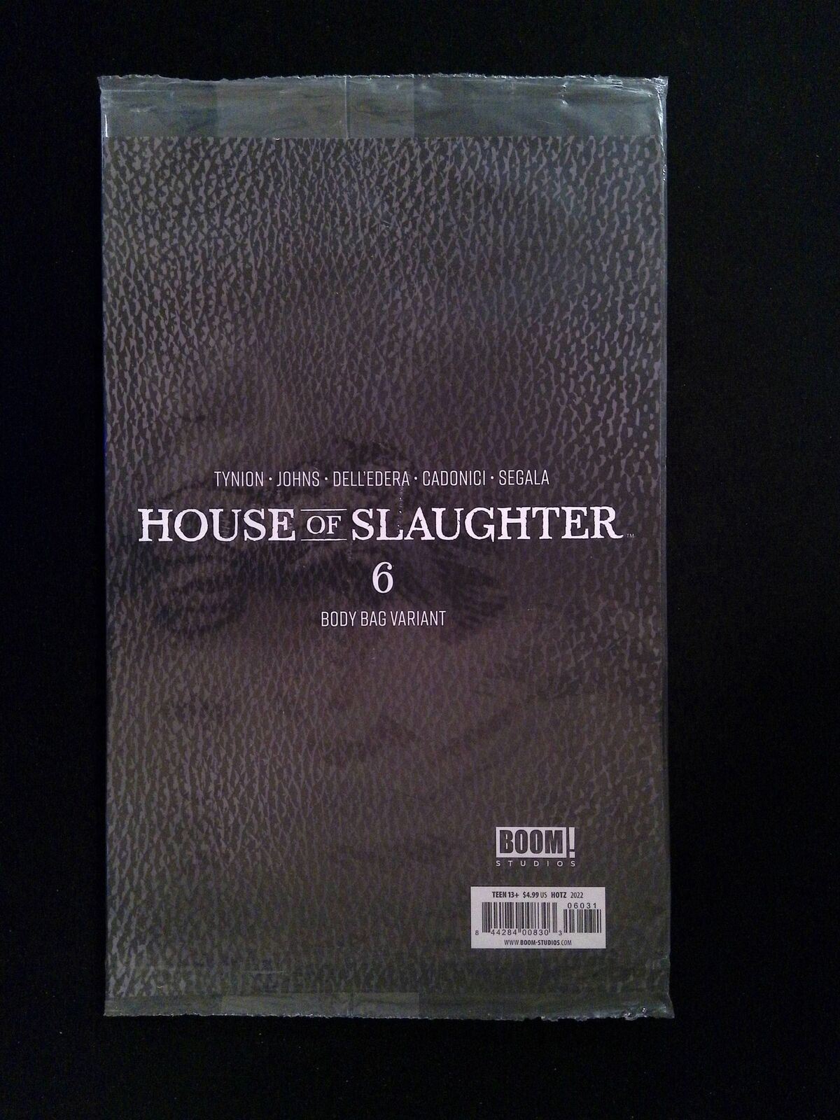 House of Slaughter #6  BOOM Comics 2022 NM+  Hotz Sealed Bodybag Variant