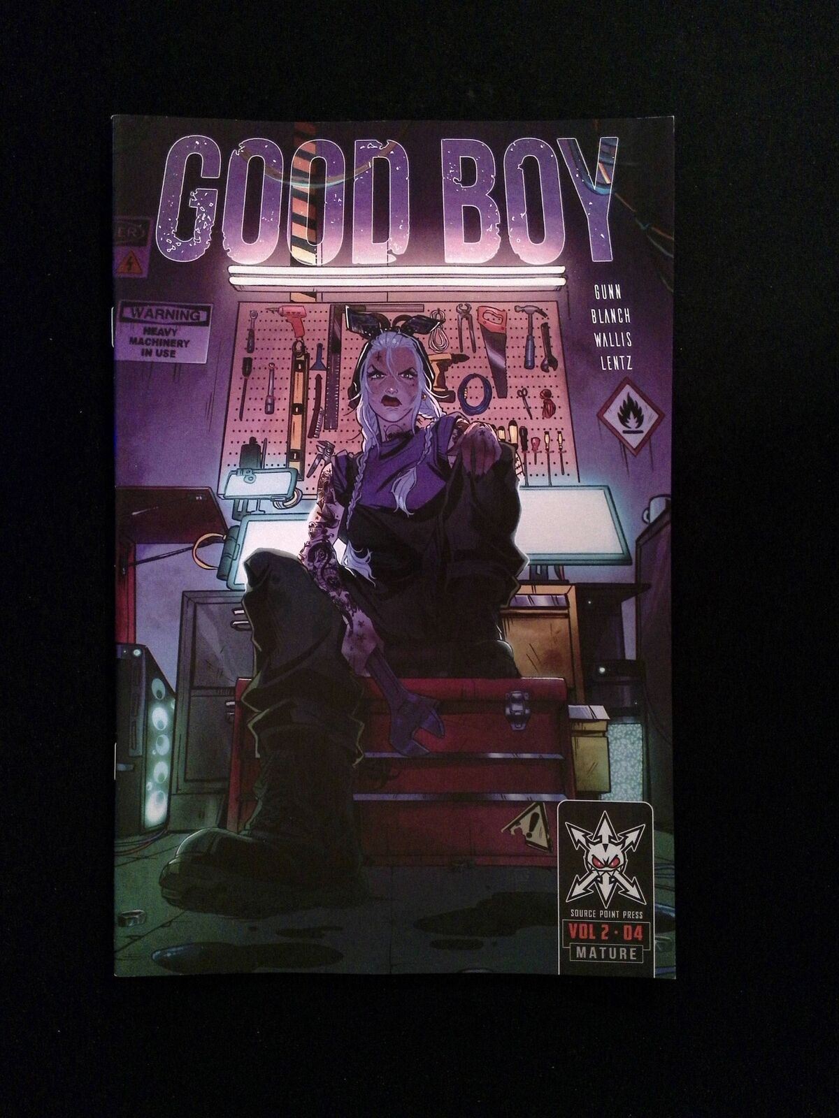 Good Boy #4B (VOLUME 2) SOURCE POINT Comics 2022 NM  Ewart Variant